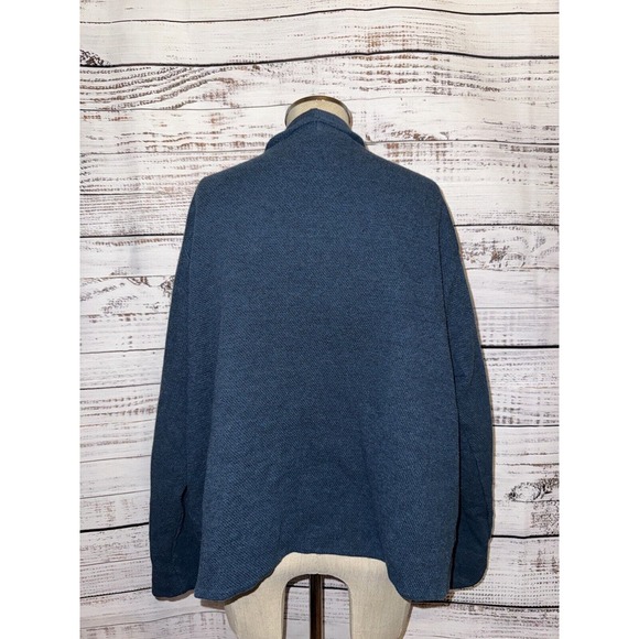 POETRY Women’s Green Button Cardigan Size US14 100% Cotton Pockets - Picture 4 of 5